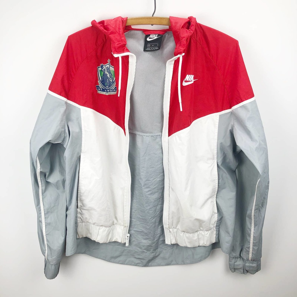 Nike Soccer Warm Up Jacket Hooded Windbreaker